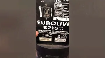 ￼Behringer AUROLIVE￼. B215 D 550 wats par de Bocinas amplificadas