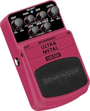 BEHRINGER UM300 - Педаль эффектов "ультра метал"-дисторшн для гитар.