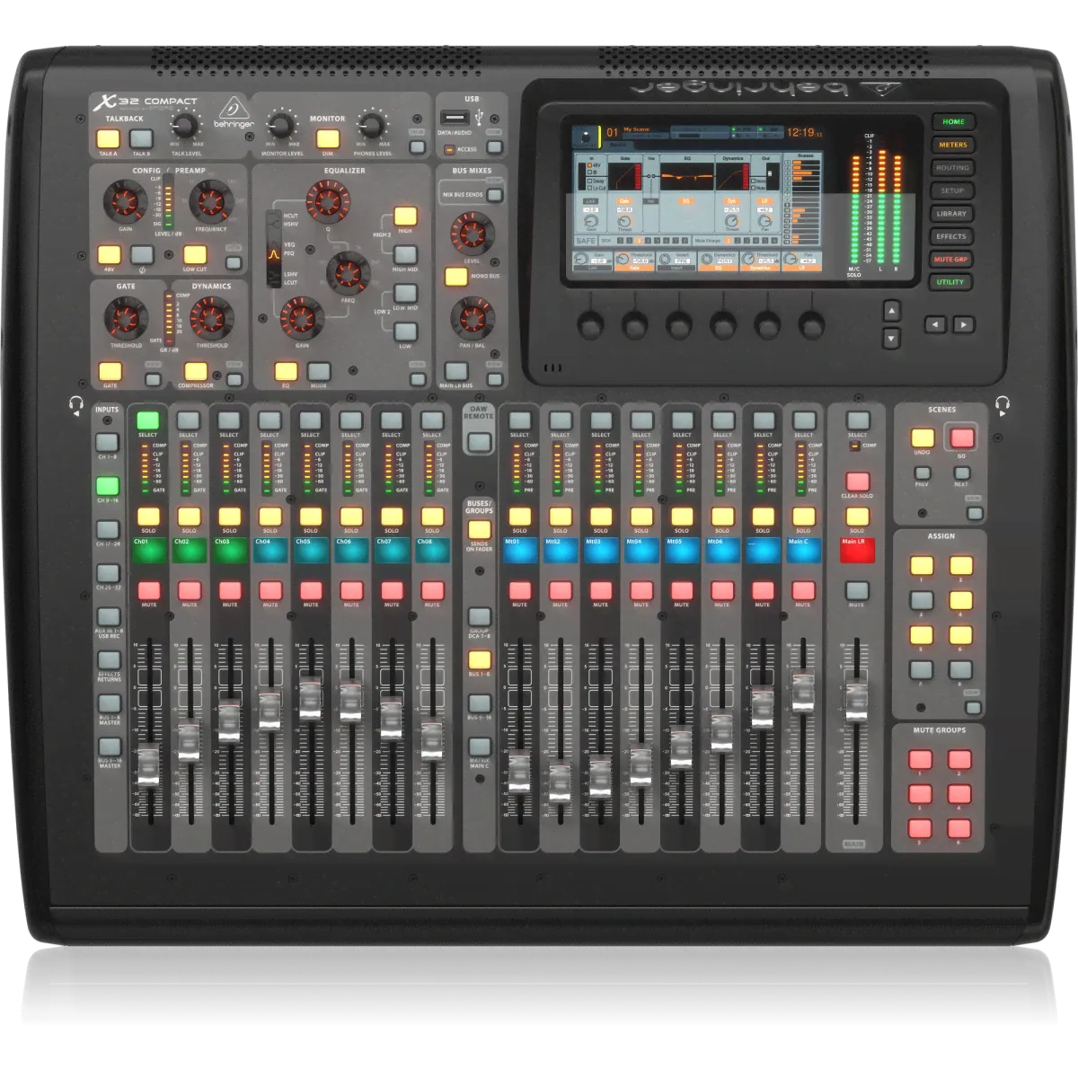 Behringer X32 Compact 40-канальный цифровой микшер-1