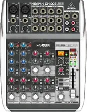 Behringer Xenyx QX1002USB аналоговый микшер с USB/аудио интерфейсом