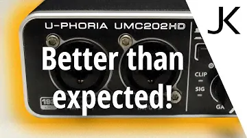 Обзор Behringer UMC202HD (с измерением шума)