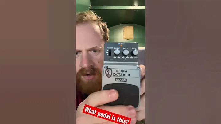 What does this pedal do? Behringer Ultra Octaver 300