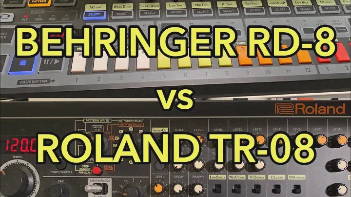 Behringer RD-8 vs Roland Boutique TR-08