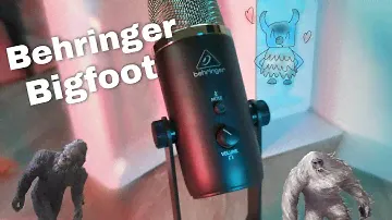 Обзор / тест USB микрофона Behringer BIGFOOT (сравнение с Behringer TM1 и Blue Yeti)