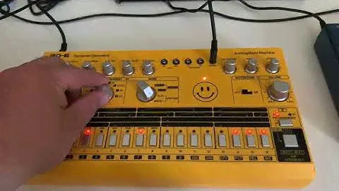 Behringer RD-6 AM Tutorial - Sync Mode/Sequencer/Pattern Programming/ Easy quickest Way  (in German)