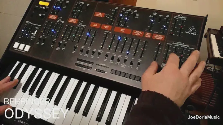 Checking out the Behringer Odyssey