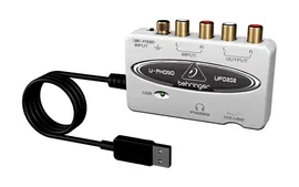 Behringer UFO202 U-Phono USB интерфейс