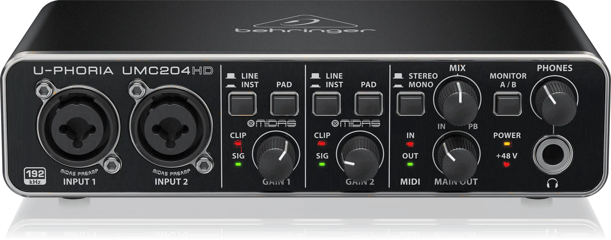 Звуковая карта Behringer UMC204HD