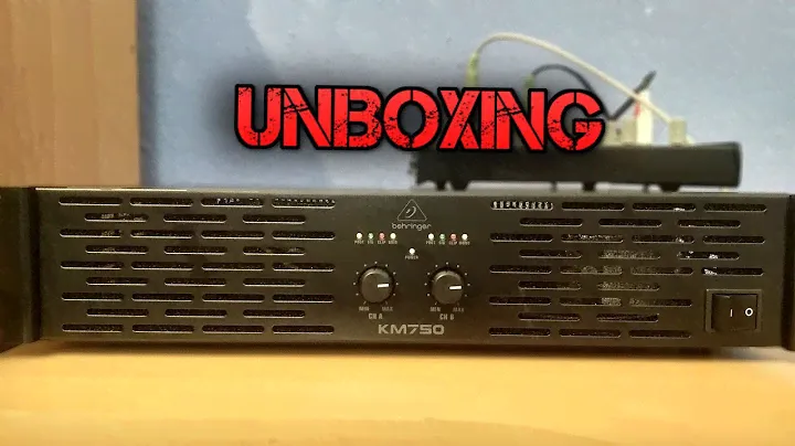 Behringer KM750 UNBOXING
