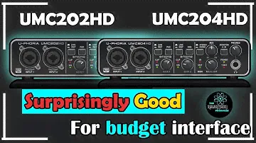 Обзор Behringer UMC204HD/202HD | Бюджетные аудиоинтерфейсы 2020 | Обсуждение технологий и оборудования