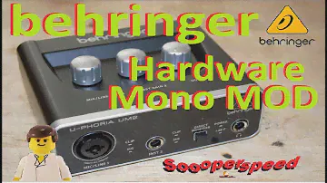 BEHRINGER U-PHORIA UM2 аппаратный моно мод.