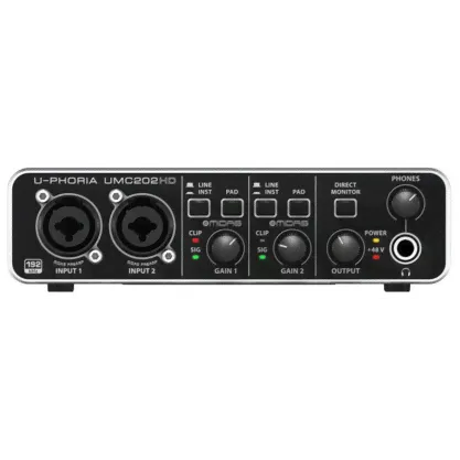 Звуковая карта (аудиоинтерфейс) Behringer UMC202HD
