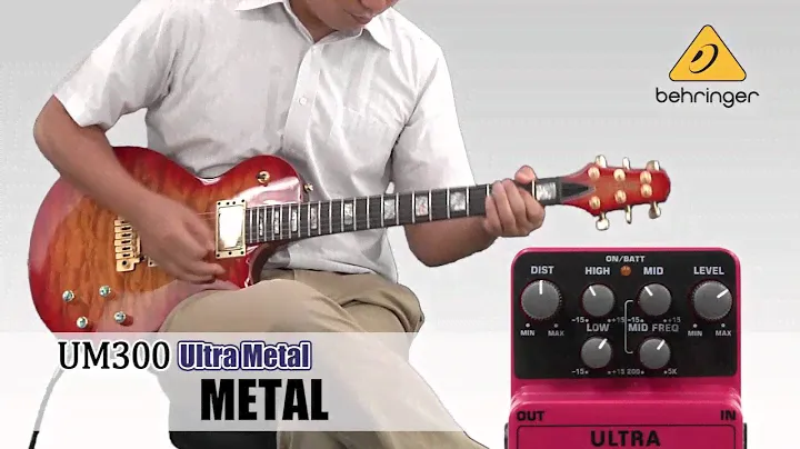 BEHRINGER  / ウルトラメタル UM300 サウンドバリエーション