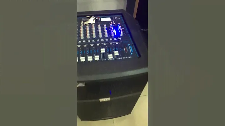 Автономная 15’’ колонка Temeisheng с микшером