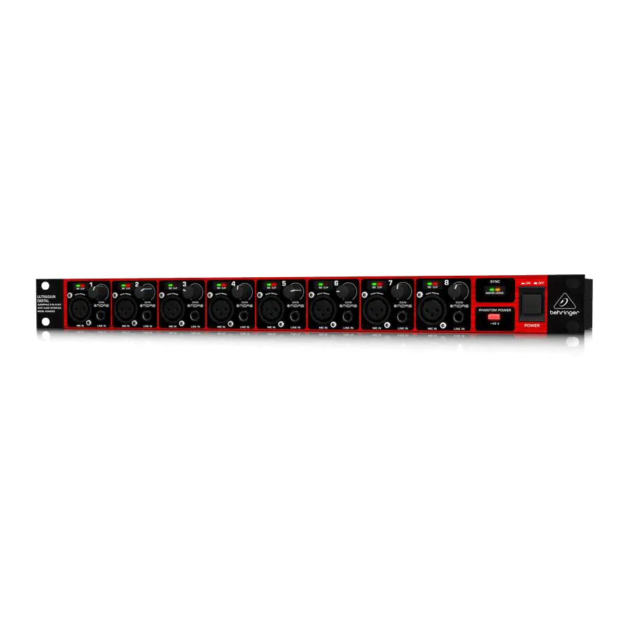 Behringer ADA8200 аналого-цифровой / цифро-аналоговый преобразователь-0