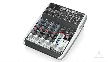 XENYX QX602MP3 Mixer with MP3 Playback