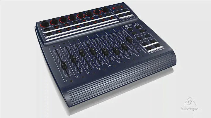 B-CONTROL FADER BCF2000 Total-Recall USB/MIDI Controller with 8 Motorized Faders