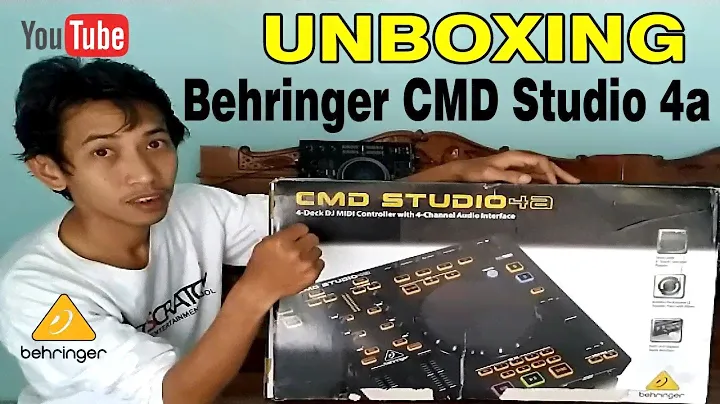 MURAH..!! Unboxing Alat DJ Behringer CMD Studio 4a