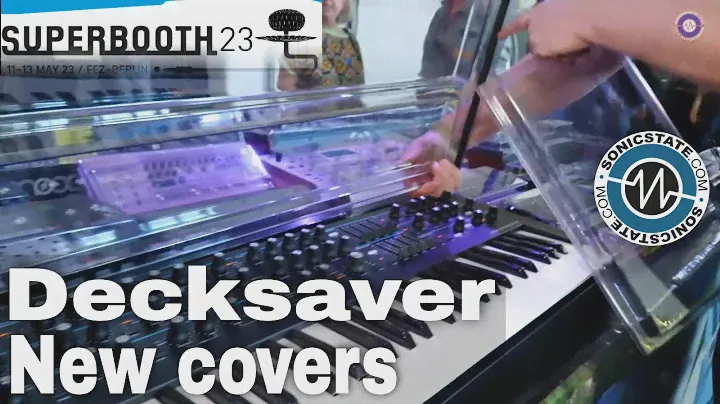 Superbooth 2023: Decksaver - New Covers For Summit, 4ms, Boutiques and more