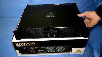 Amplificatore finale di potenza Behringer KM 1700