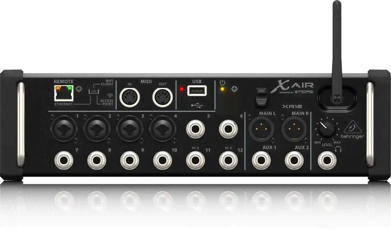 Behringer XR12 - цифровой рэковый микшерный пульт-0