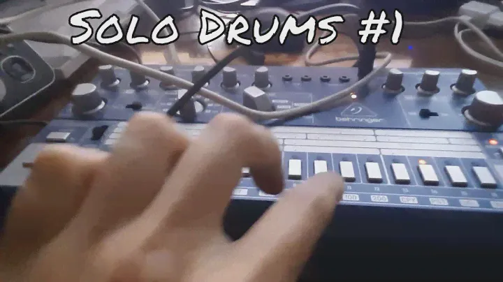Behringer RD-6 BU - Solo Drums #1 от Sania Rightone