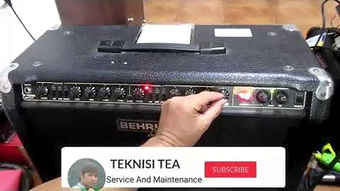 BEHRINGER V.TONE GMX 210 NOISE KERESEK2 KETIKA POTENSIO MASTER DIPUTAR