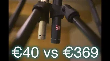 sE8 vs Behringer C2 on Drum Overheads