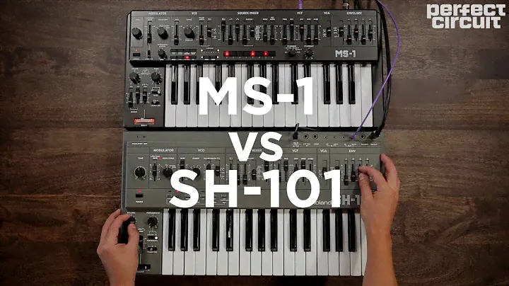 Сравнение моносинтезаторов Behringer MS1 и Roland SH101