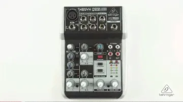XENYX Q502USB Small Format Mixer & USB Audio Interface