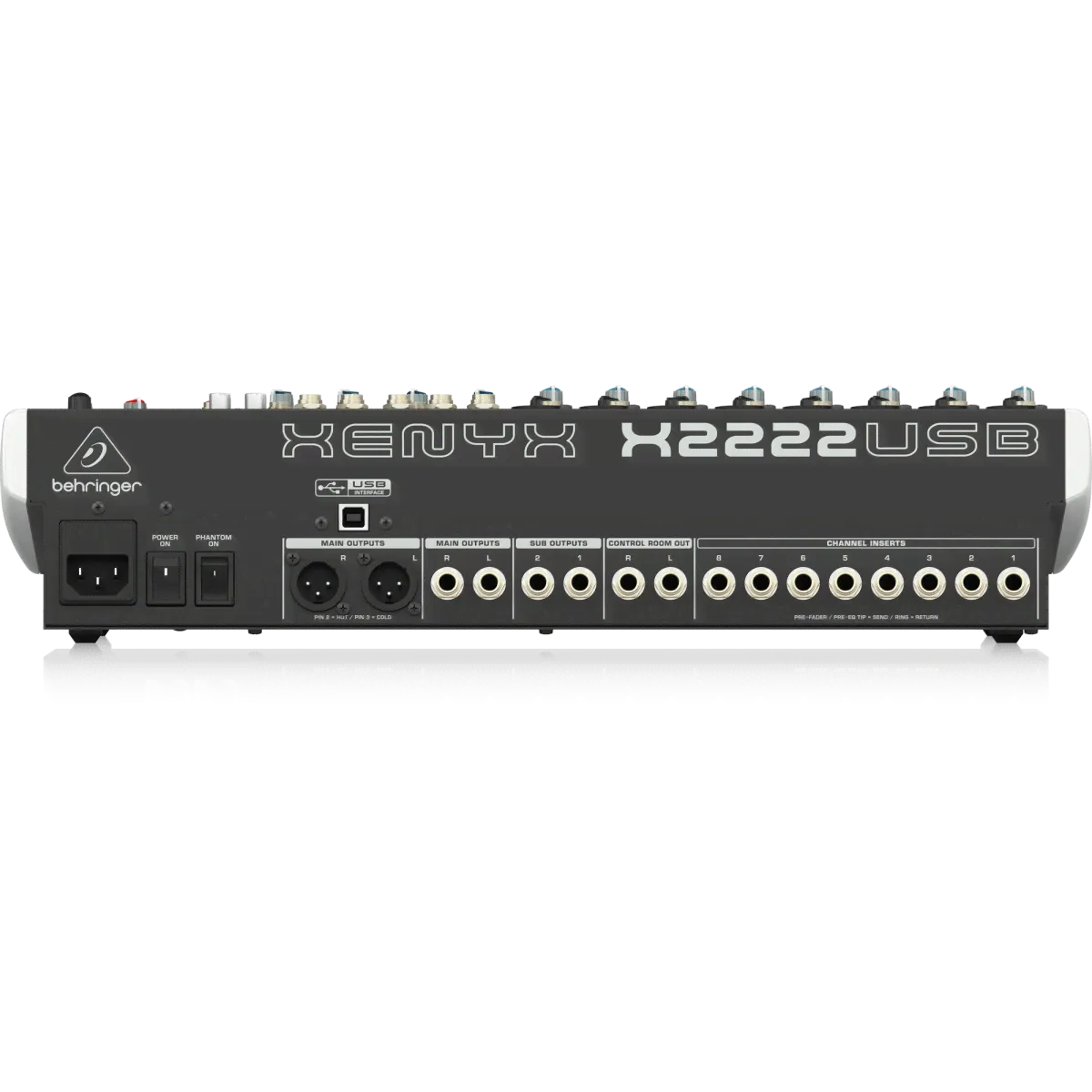 Behringer X2222USB 22-канальный аналоговый микшер