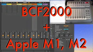 Setting up a Behringer BCF2000 with Apple Silicon M1, M2, M3 processors for Ableton Live