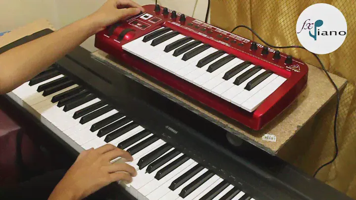 yamaha p-35 digital piano with Behringer UMX 250 alongside use DEMO