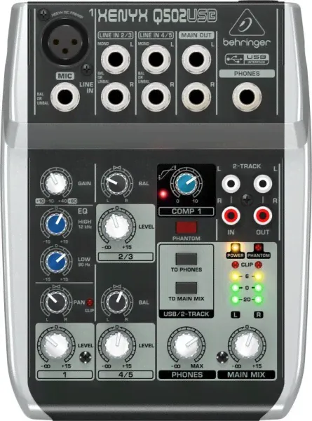 Микшерный пульт BEHRINGER XENYX Q502USB