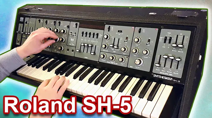 ROLAND SH-5 - Analog Synth Demo | Sounds & Patches
