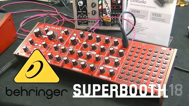 Behringer Neutron - аналоговая бомба за 299$ (Superbooth 2018)