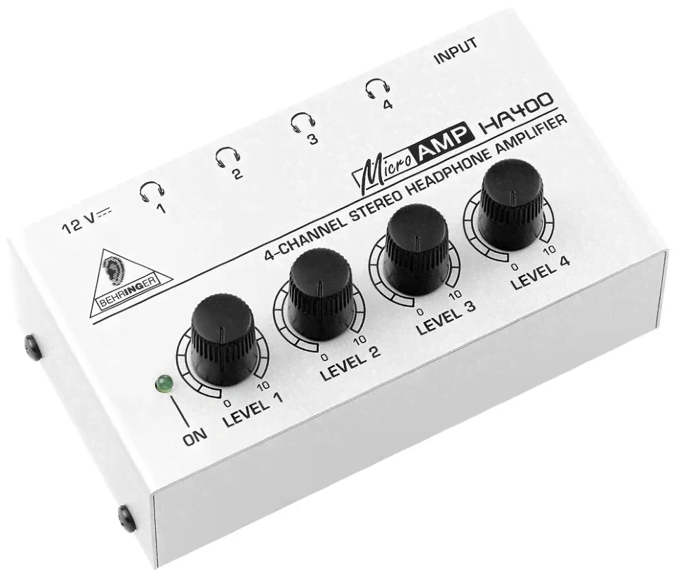 Behringer MICROAMP HA400 Стереофонический усилитель для наушников