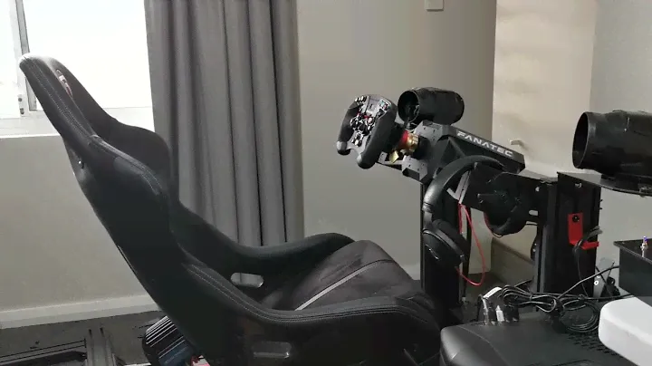 Buttkicker LFE seat mount Behringer NX3000D