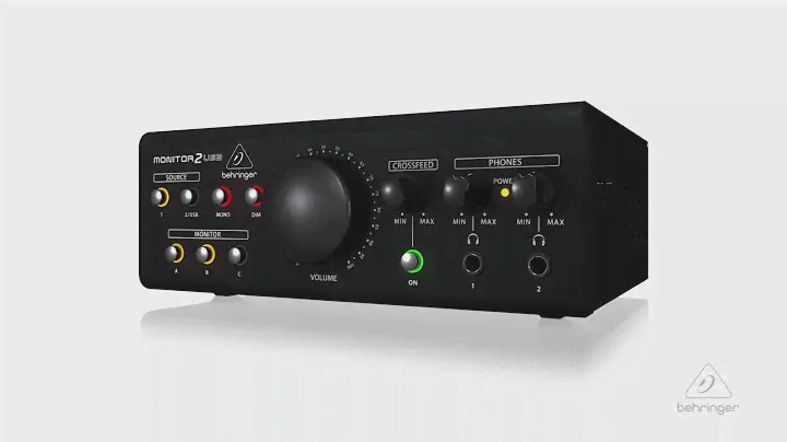 MONITOR2USB High-End Speaker and Headphone Monitoring Controller
