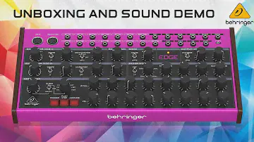 Behringer EDGE- Unboxing and SOUND DEMO ! (No talking)