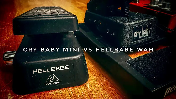 Cry Baby Mini wah vs behringer Hellbabe wah