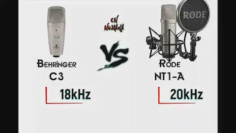 Behringer C3 ve Rode NT1 A Studyo Mikrofon Karşılaştırma #07
