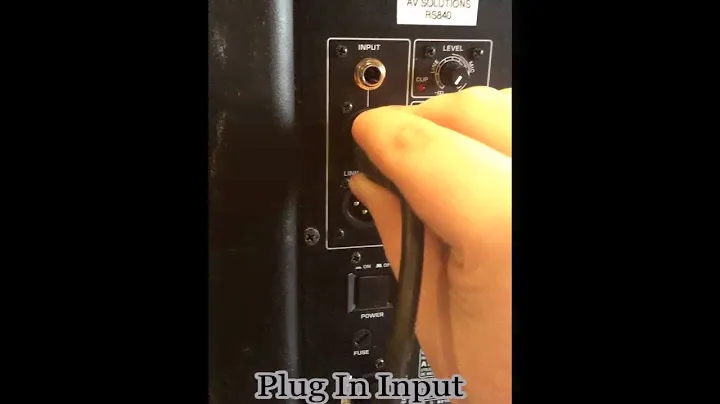 Behringer Powered Speaker