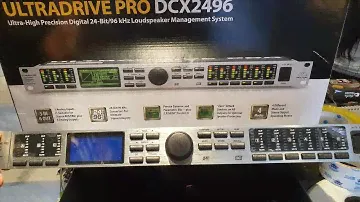 PROCESSADOR DE AUDIO BEHRINGUER DCX2496 ULTRA PRO ! QUE PROCESSADOR TOP VIU! VOCÊ  JA UTILIZOU?