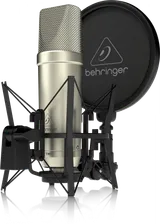 Behringer TM1 конденсаторный студийный микрофон с большой мембраной 1", 20Гц - 20 кГц