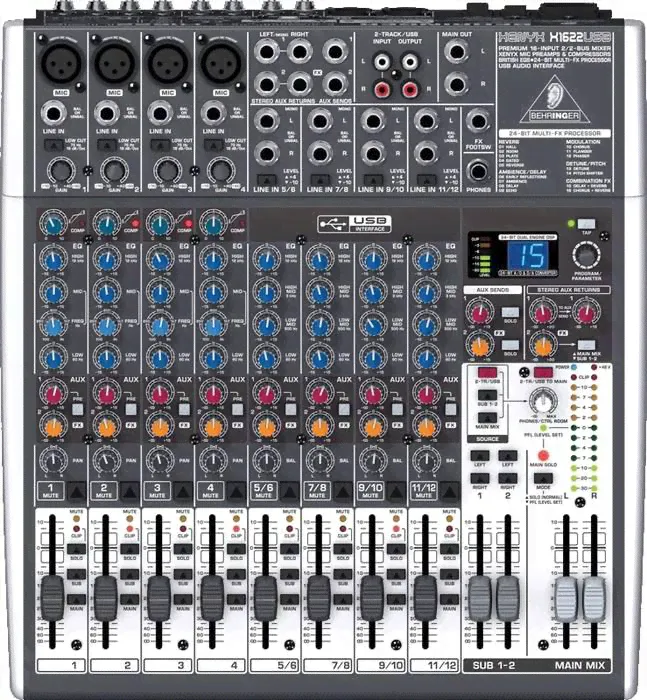 Behringer X1622USB микшерный пульт-2
