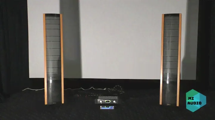 MARTIN LOGAN SL3 with Behringer A500 reference amplifier