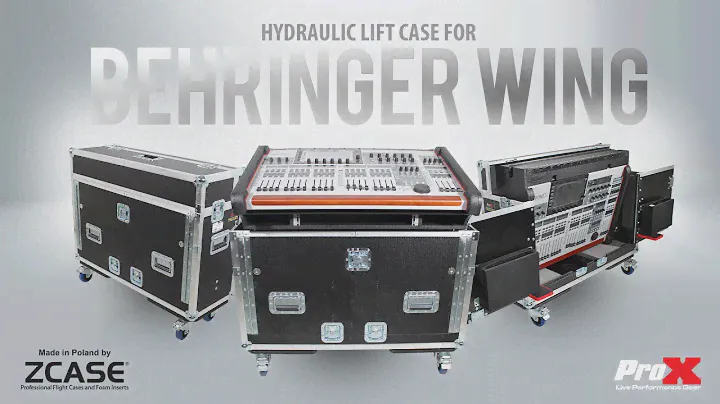 ProX Flip-Ready Hydraulic Lift Case for Behringer Wing by Zcase