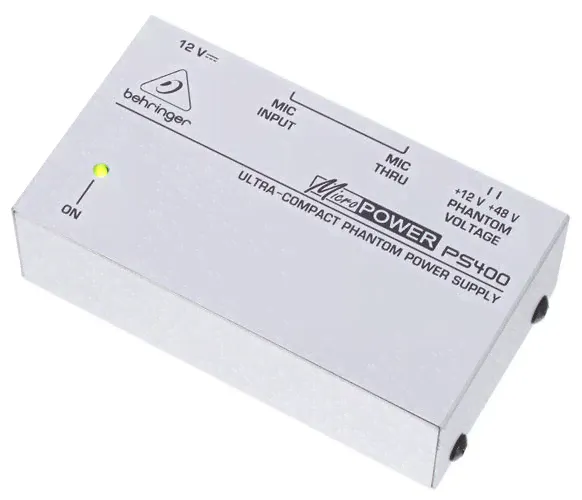 Блок фантомного питания Behringer MICROPOWER PS400-0