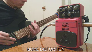Behringer UM300 Ultra Metal - дёшево и сердито